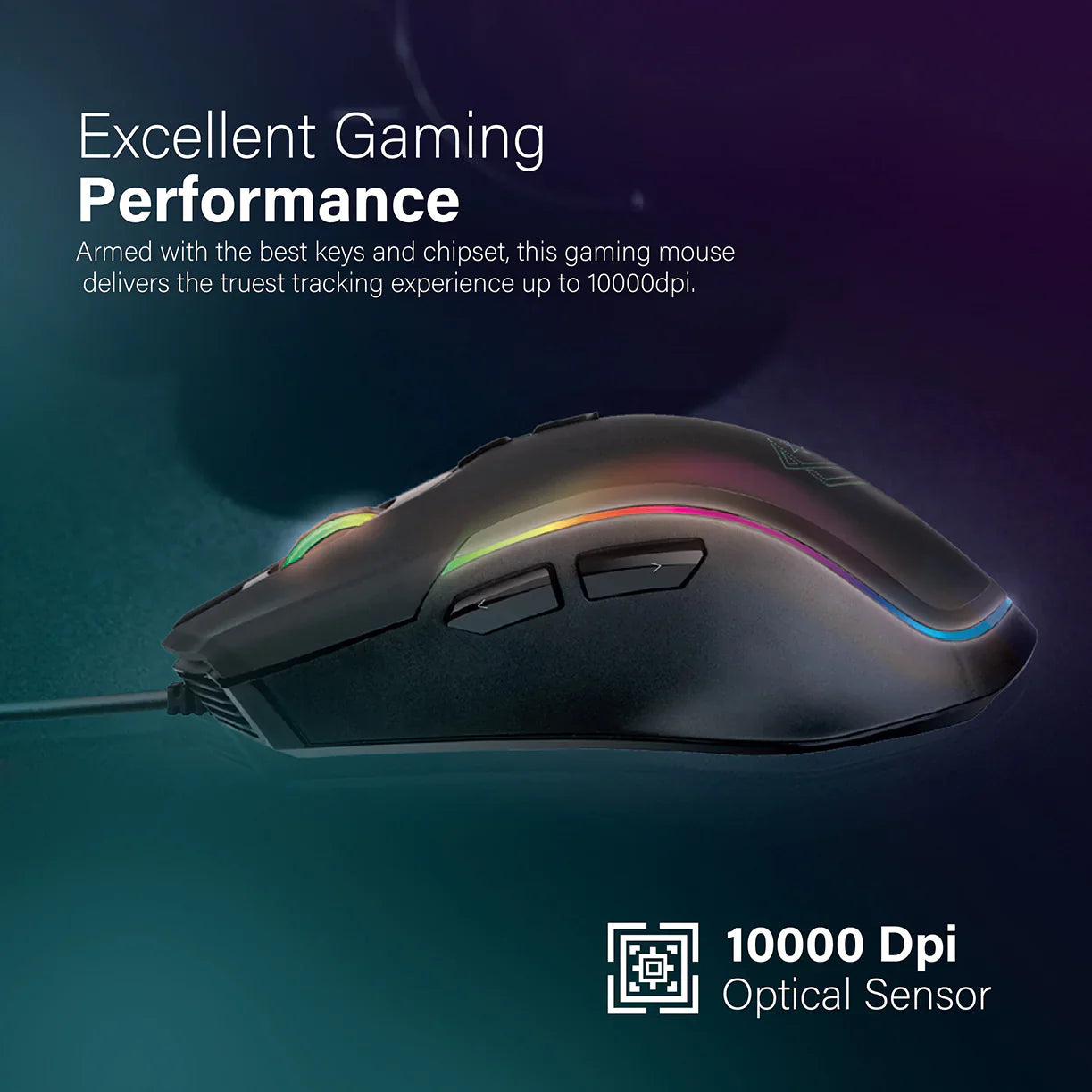 Vertux Assaulter GameCharged™ Lightweight Gaming Mouse