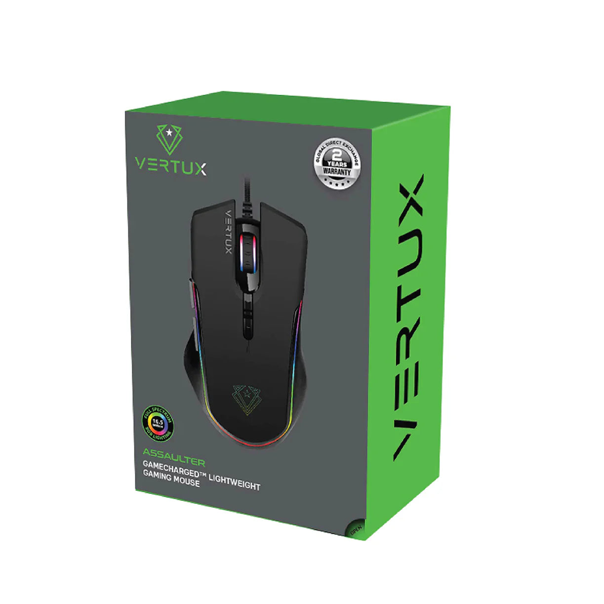 Vertux Assaulter GameCharged™ Lightweight Gaming Mouse