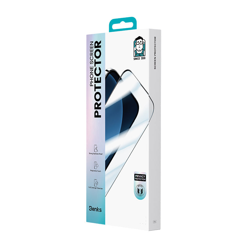 Benks Ultra Shield Privacy Screen Protector iP16/15/14 Pro