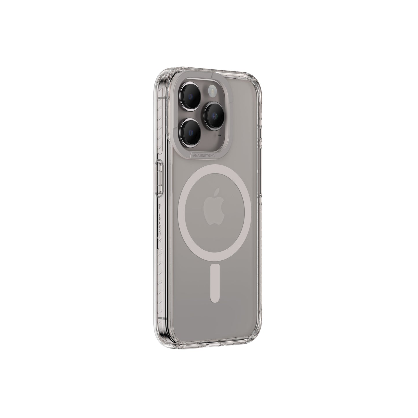 AMAZING THING MINIMAL MAGSAFE DROP PROOF CASE FOR IPHONE 15 6.7 PRO MAX 2023 TRANSPARENT