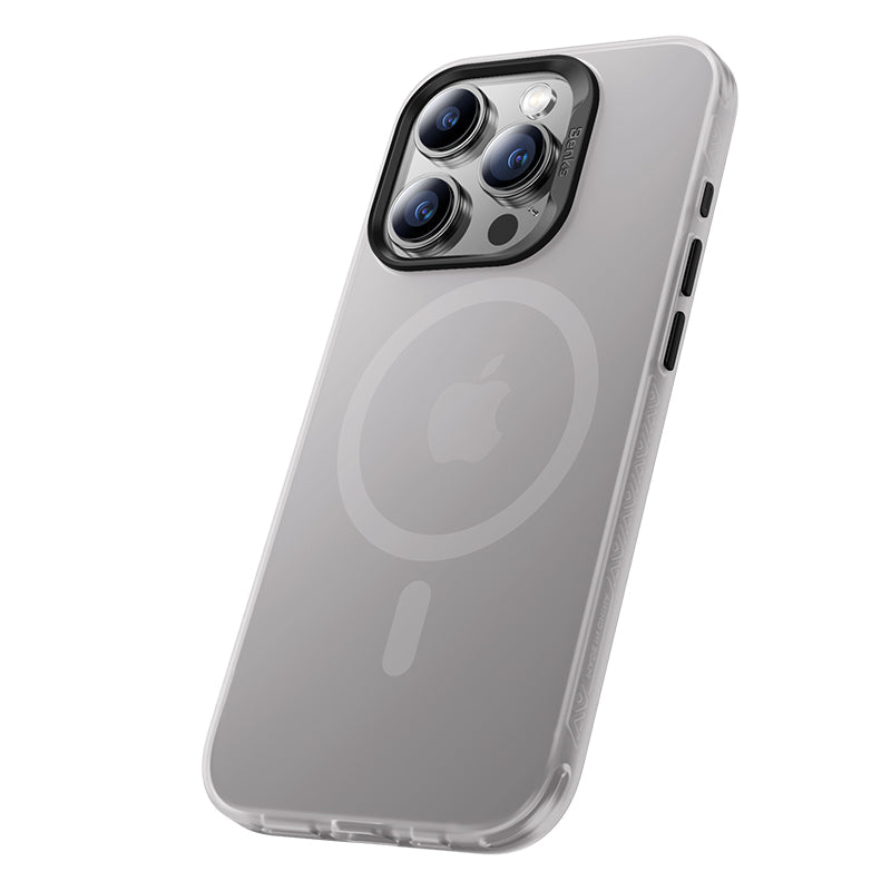 Benks MagClap Lucid Armor Phone Case for iPhone 15 Series - Titanium