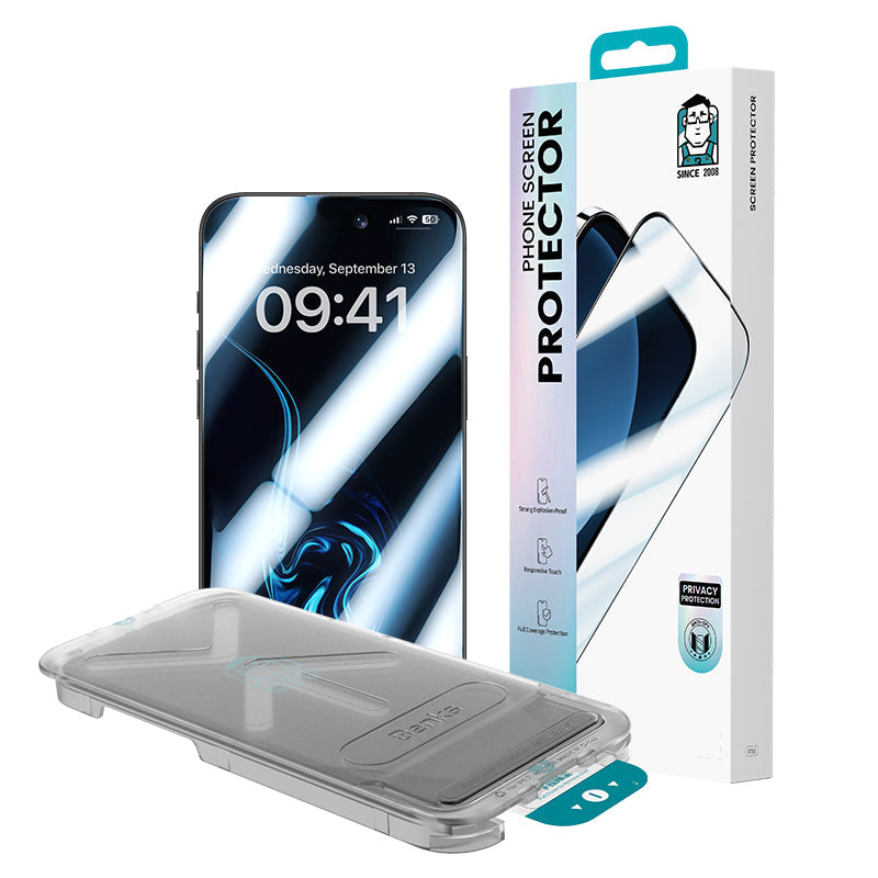 Benks Ultra Shield Privacy Screen Protector iP16/15/14 Pro