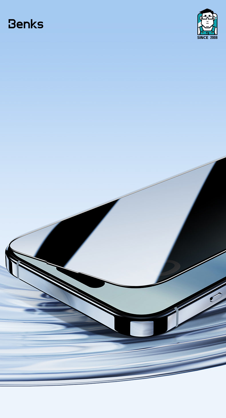 Benks Ultra Shield Privacy Screen Protector iP16/15/14 Pro