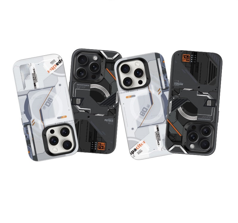 Benks MagClap Perspective Phone Case for iPhone 15 Series - Mecha