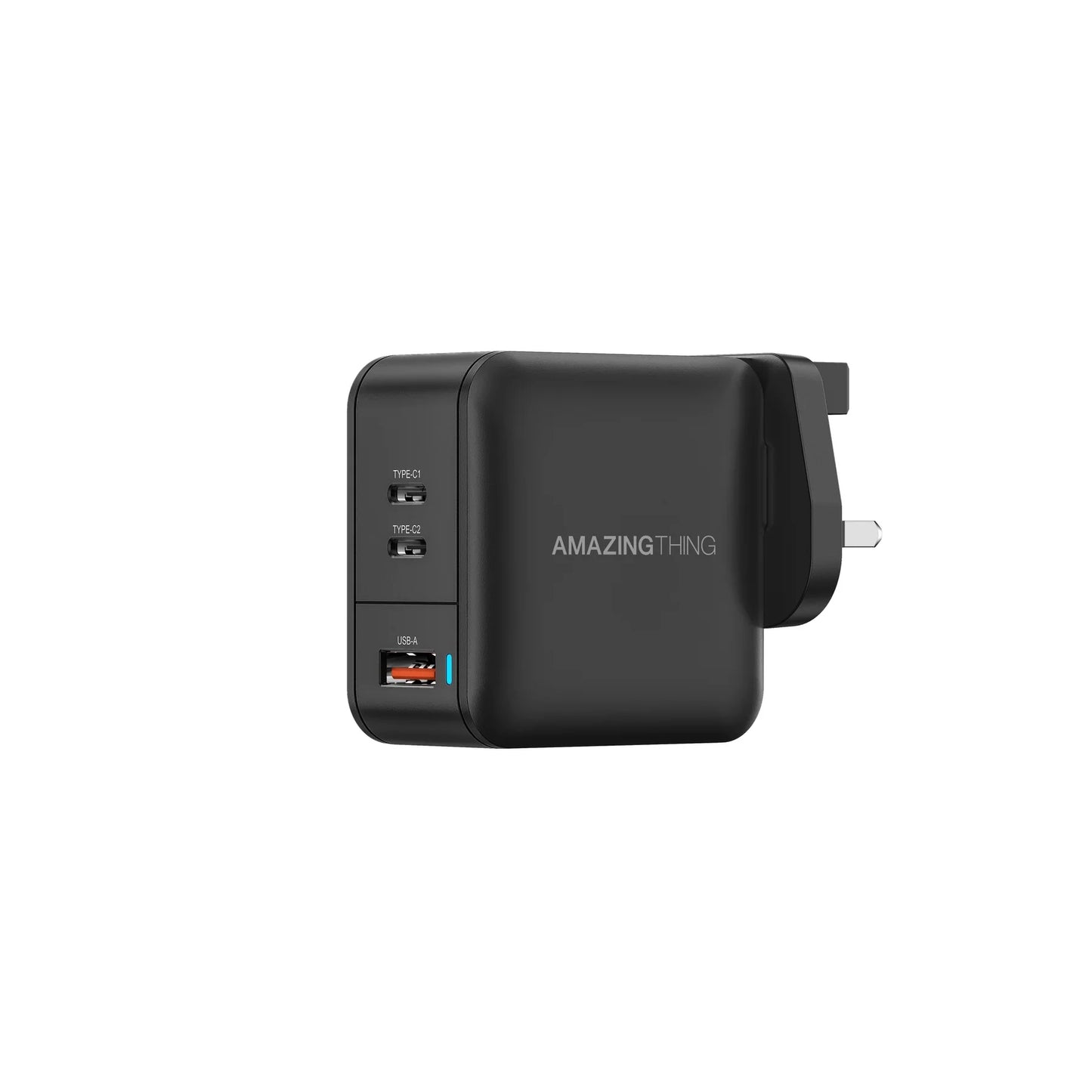 AMAZING THING THUNDER PRO GAN 66W 2C1A WALL CHARGER BLACK