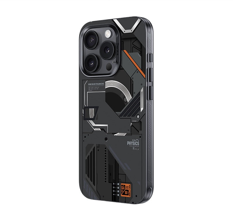 Benks MagClap Perspective Phone Case for iPhone 15 Series - Mecha