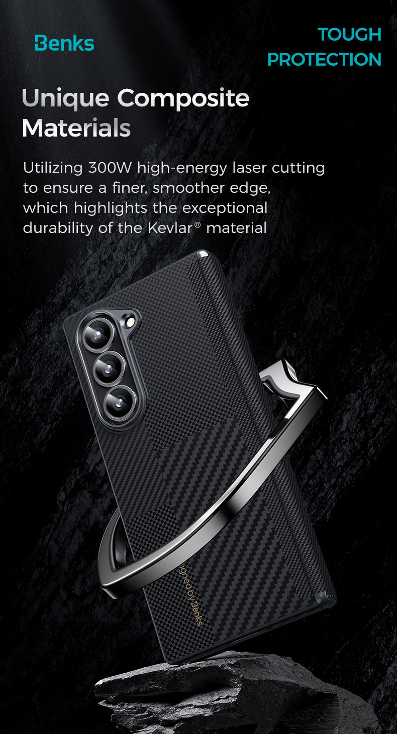Benks Magnetic Montage Axis Kevlar Case Samsung Z Fold 6