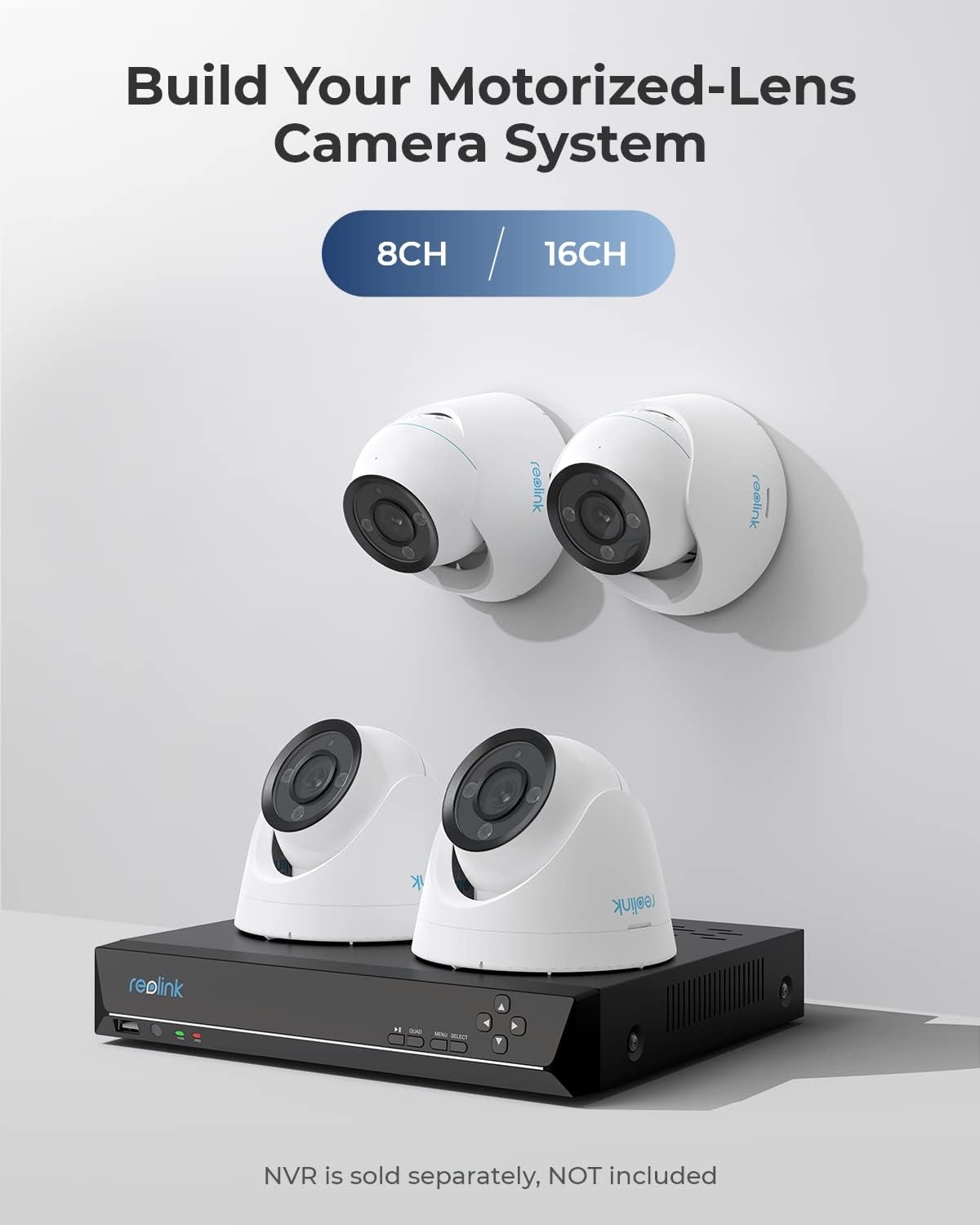 REOLINK 4K PoE Security IP Camera - RLC-833A