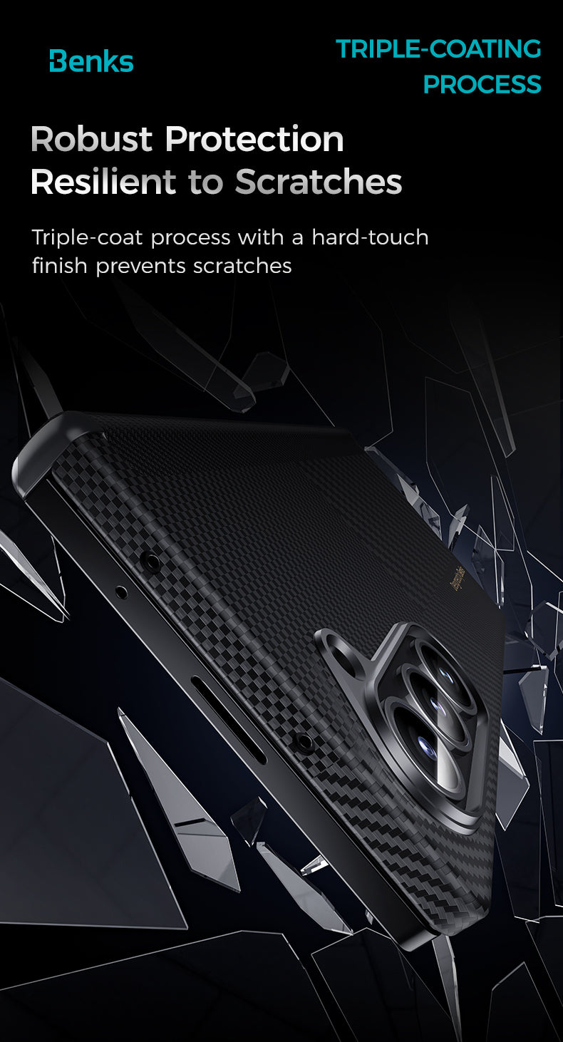 Benks Magnetic Montage Axis Kevlar Case Samsung Z Fold 6