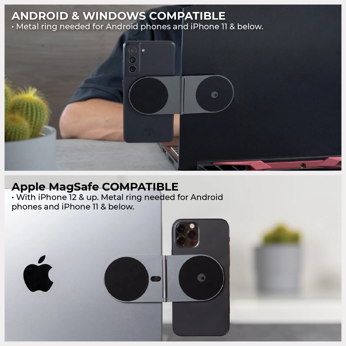 EDGE® Pro Full Kit - Gray - Productivity MagSafe modular kit for phones, tablets and laptops