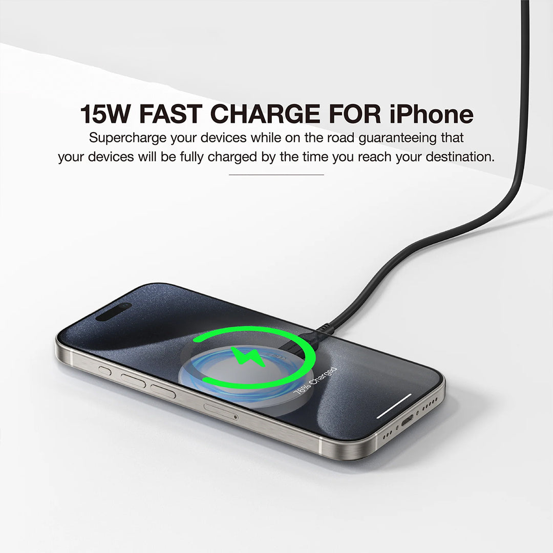 AMAZING THING THUNDER PRO MAGNETIC 15W CHARGER SET WITH 1.2M USB-C TO USB-C CABLE