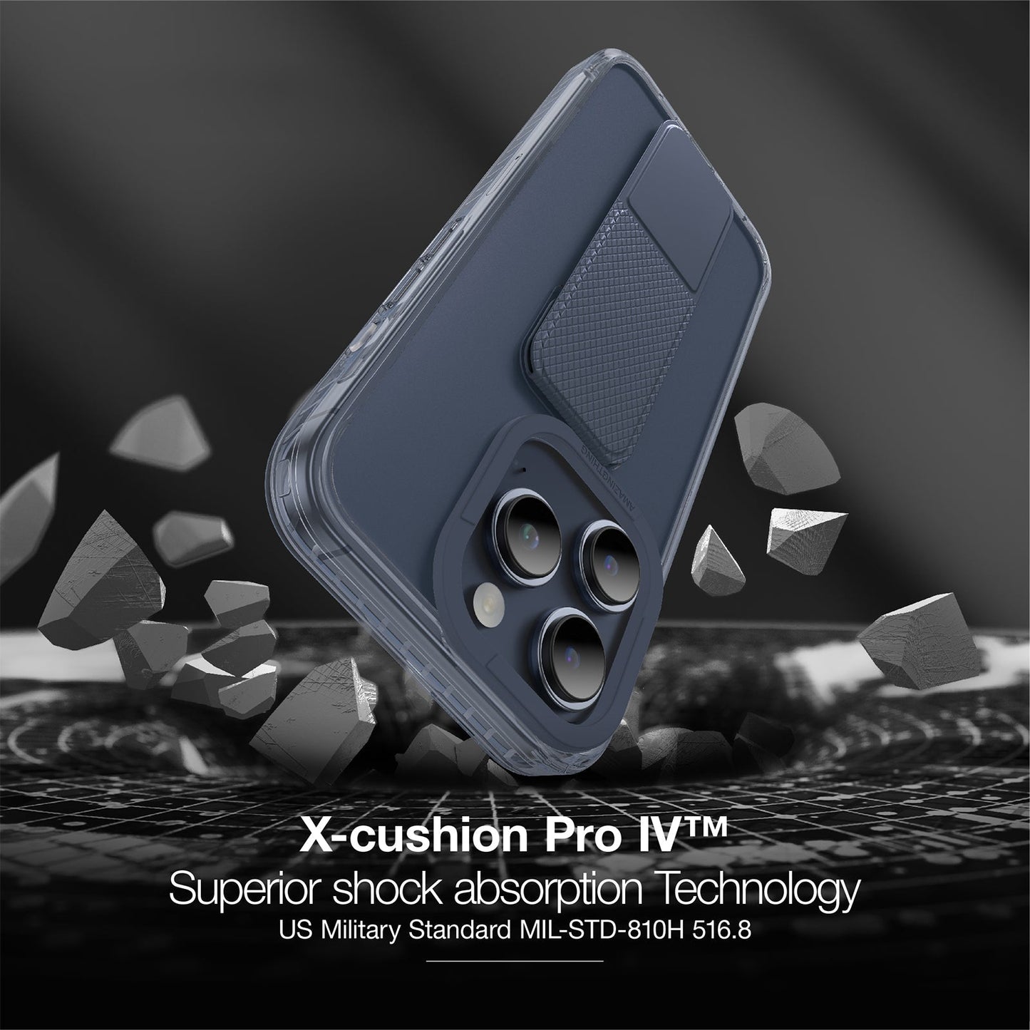 AMAZING THING TITAN PRO HOLDER DROP PROOF CASE FOR IPHONE 15 6.1 PRO 2023
