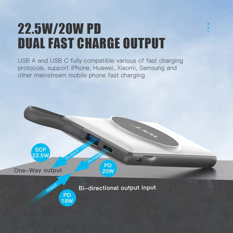 WST - POWERBANK 8 IN 1 DOCKING STATION MAGSAFE 10000MAH