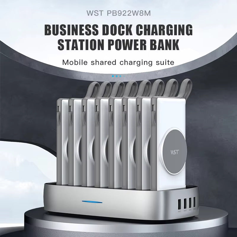 WST - POWERBANK 8 IN 1 DOCKING STATION MAGSAFE 10000MAH