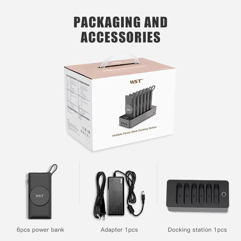 WST - POWERBANK 8 IN 1 DOCKING STATION MAGSAFE 10000MAH