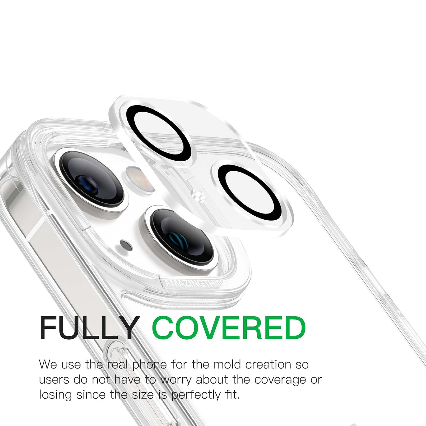AMAZING THING IPHONE 15 SERIES 2023 PURE GLASS LENS PROTECTOR