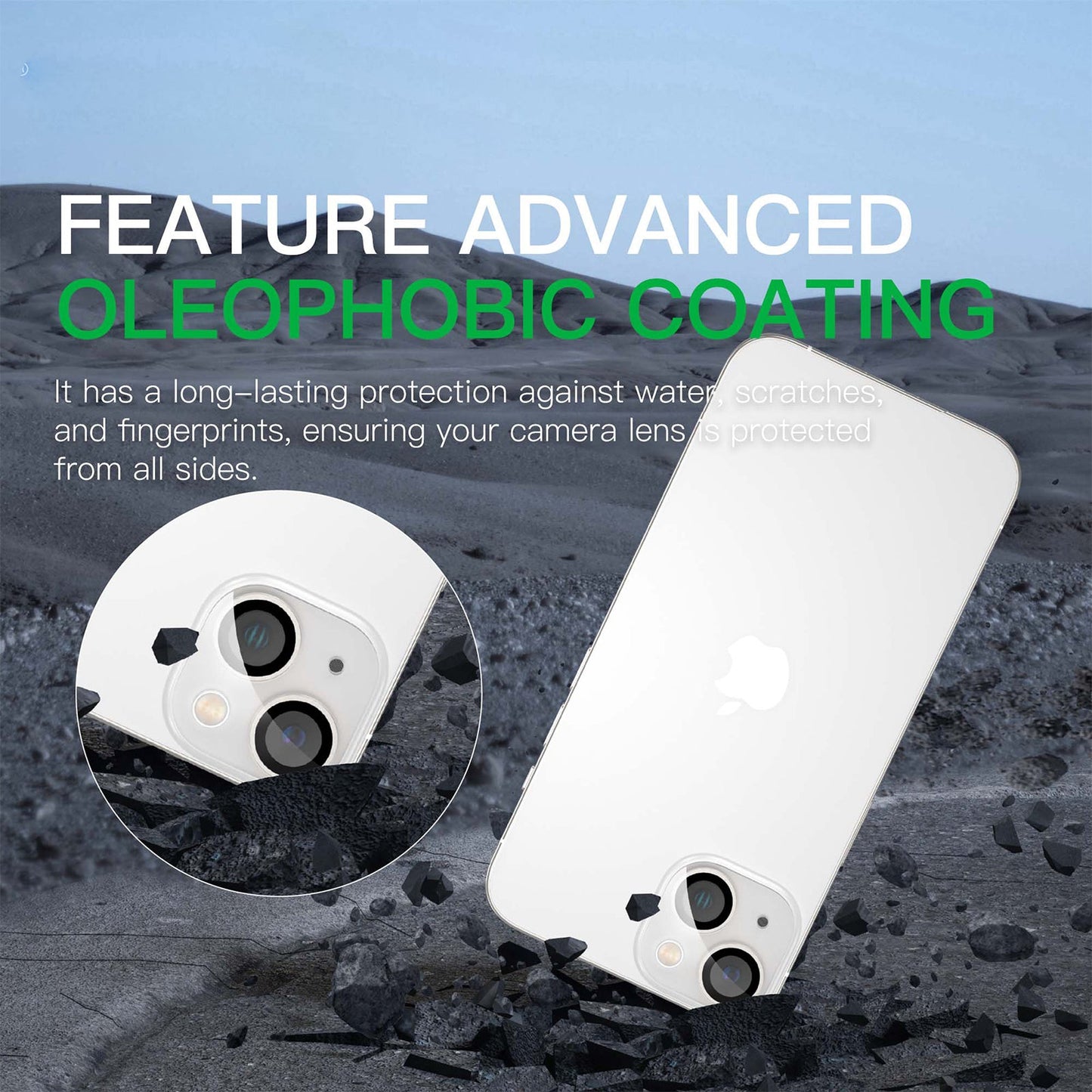 AMAZING THING IPHONE 15 SERIES 2023 PURE GLASS LENS PROTECTOR
