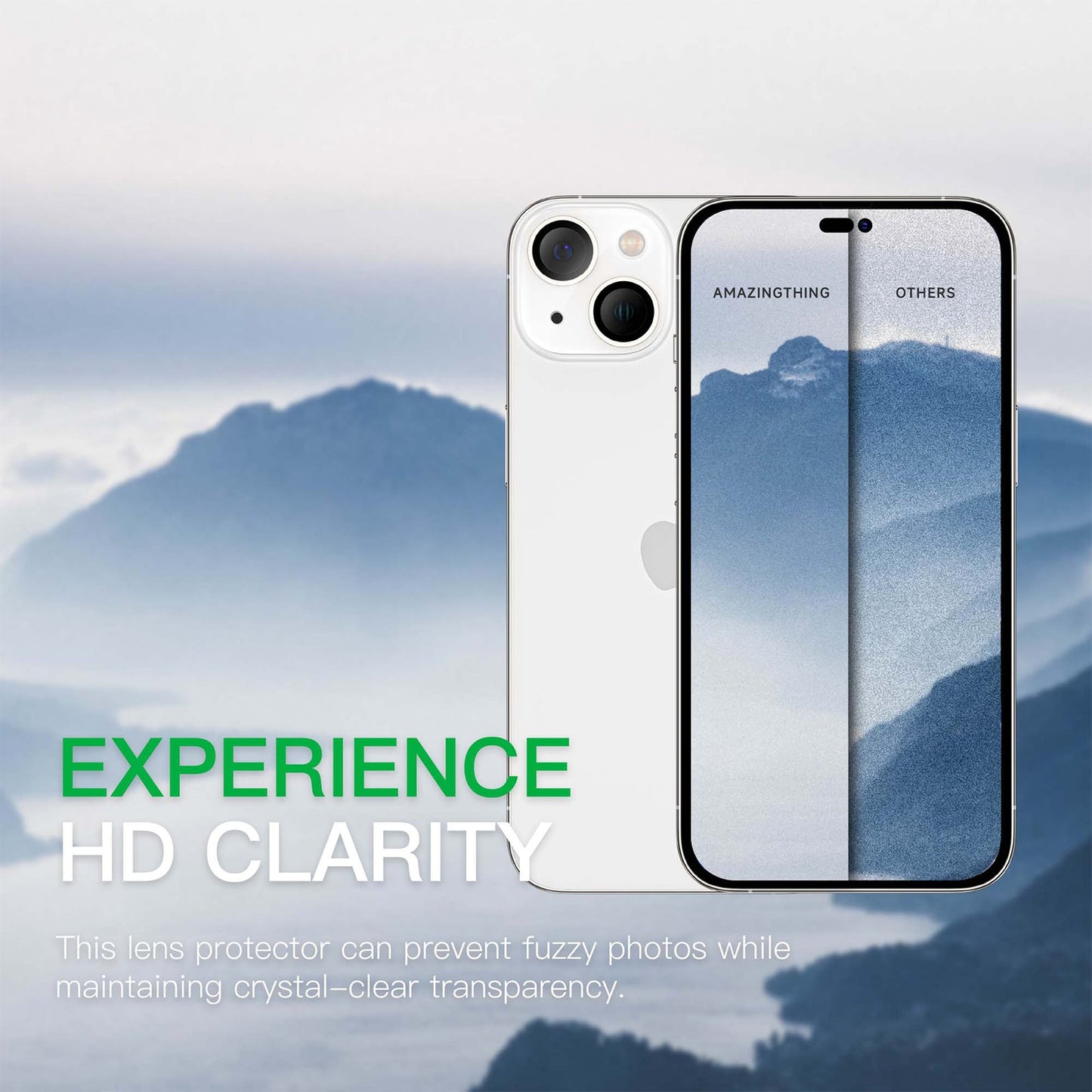 AMAZING THING IPHONE 15 SERIES 2023 PURE GLASS LENS PROTECTOR