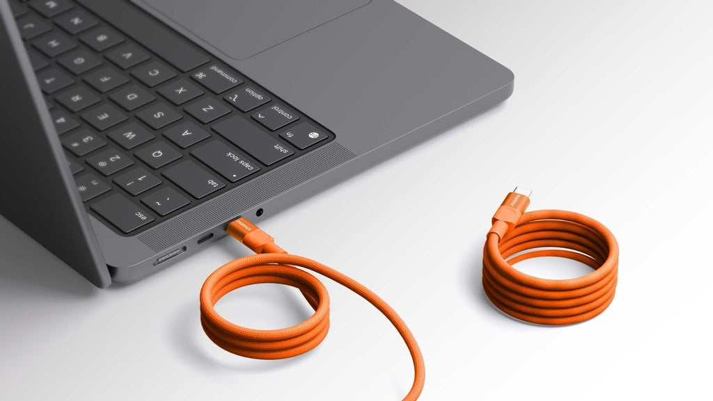 MOMAX MAG LINK 100W USB-C TO USB-C MAGNETIC CABLE 1M