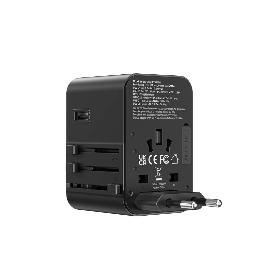 AMAZINGTHING EXPLORER PD 35W 5 PORTS 2A+3C TRAVEL CHARGER