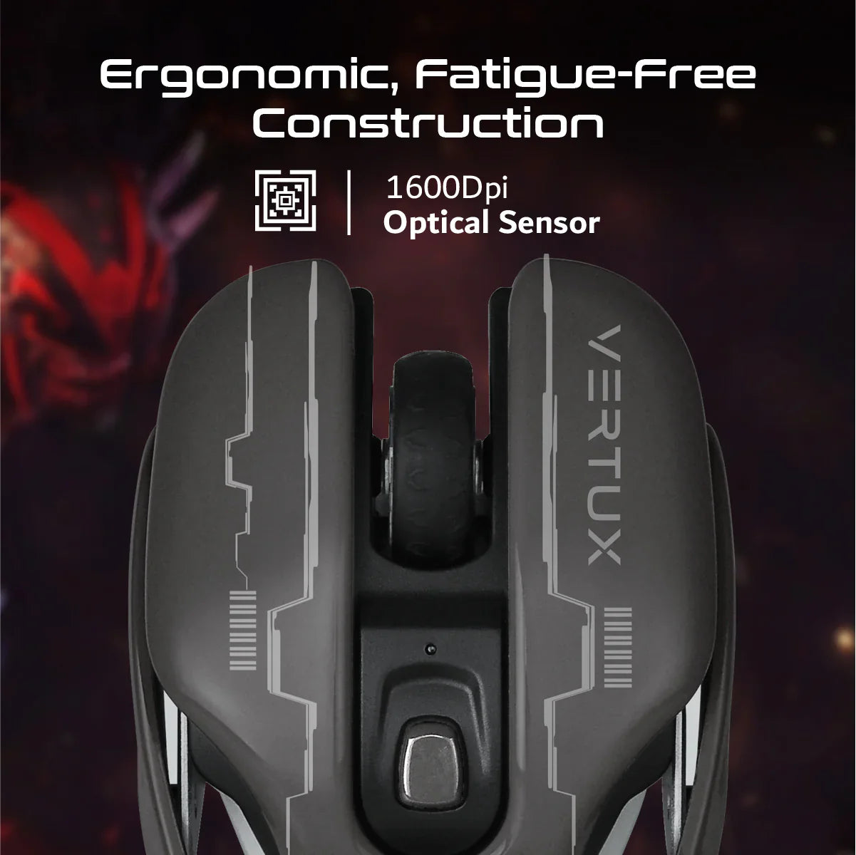 Vertux Glider High Performance Wireless Gaming Mouse