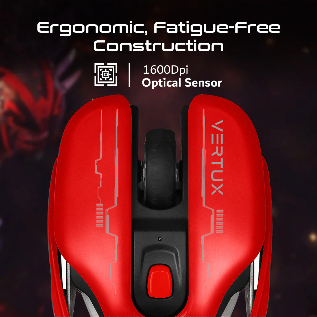 Vertux Glider High Performance Wireless Gaming Mouse