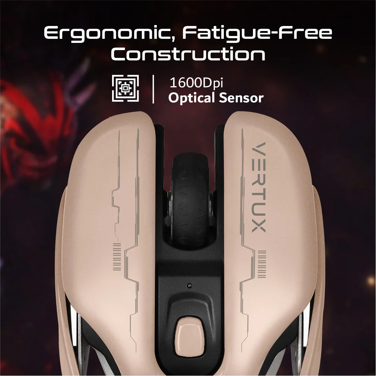 Vertux Glider High Performance Wireless Gaming Mouse