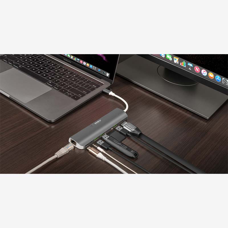 Grenoplus Expandable C 2 Combo Hub 8 in 1