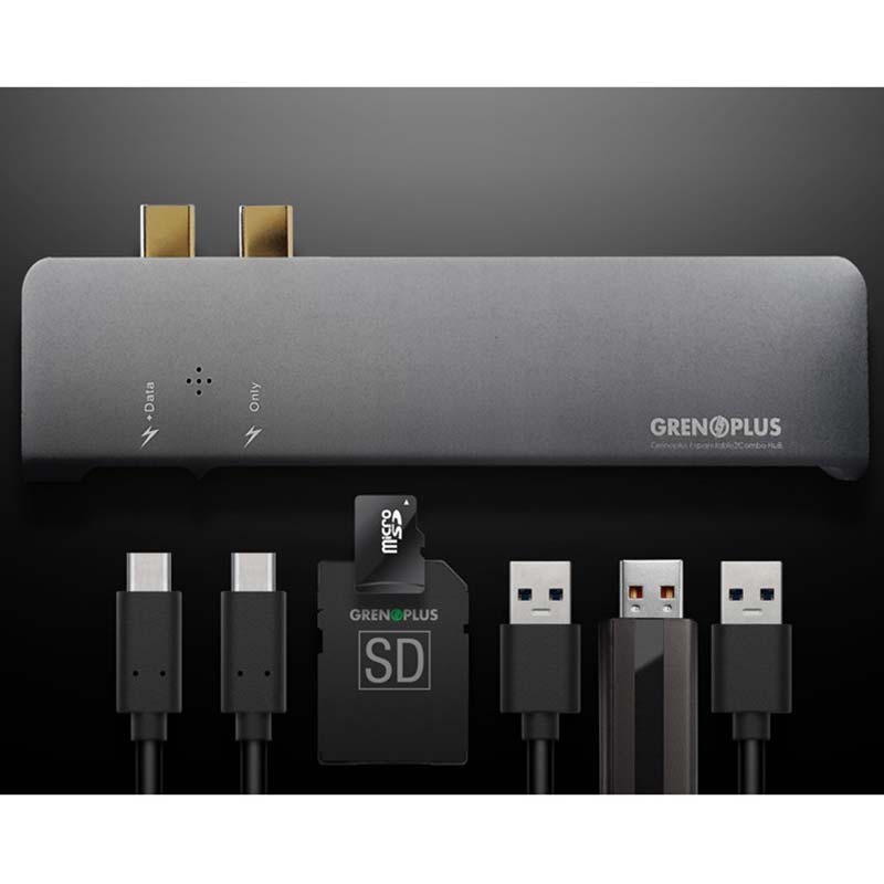 Grenoplus Expandable C 2 Combo Hub 8 in 1