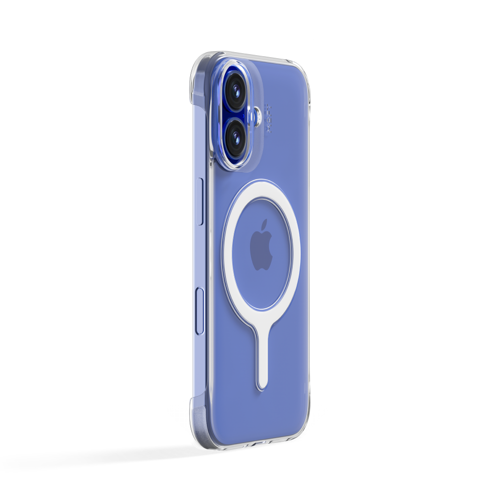 MOFT SNAP CLEAR CASE FOR IPHONE 16 - (LANYARD COMPATIBLE)