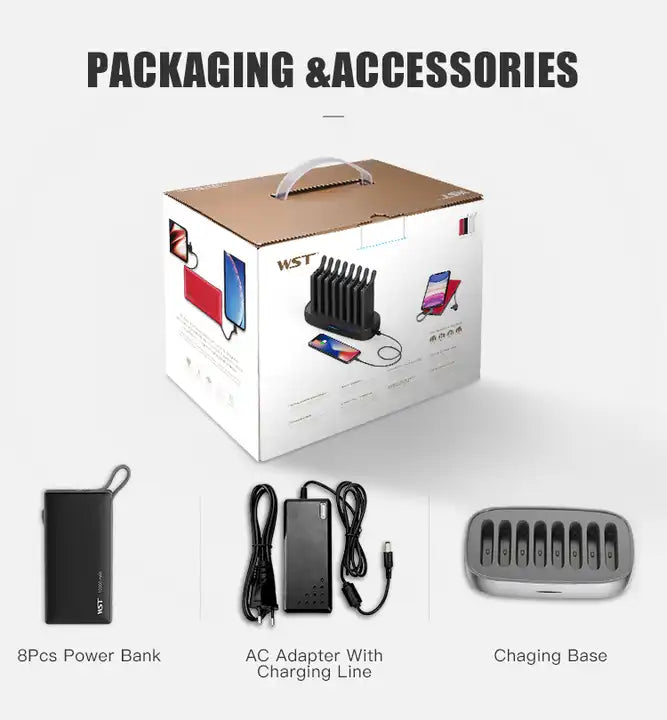 WST - POWERBANK DOCKING STATION 6-in-1 MAGSAFE 10000MAH