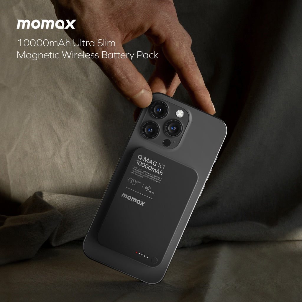 MOMAX Q.MAG X1 10000mAh GEN2 15W MAGSAFE WIRELESS POWER
