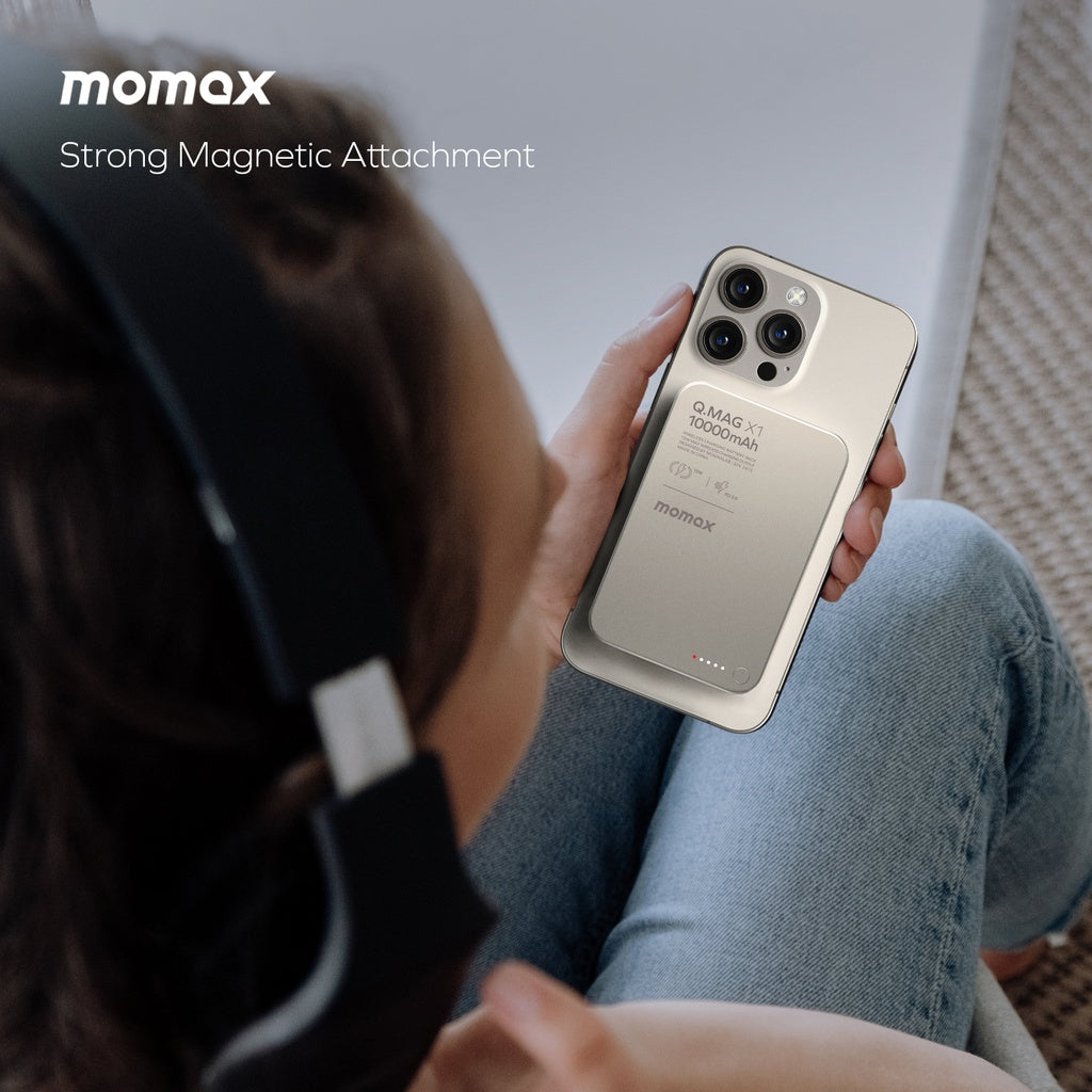 MOMAX Q.MAG X1 10000mAh GEN2 15W MAGSAFE WIRELESS POWER