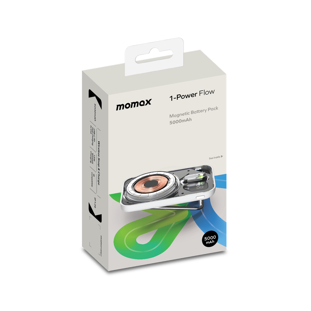 MOMAX 1-POWER FLOW MAGNETIC POWER BANK