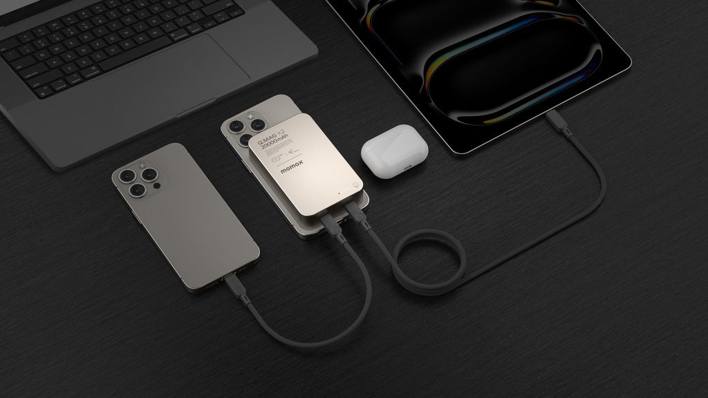 MOMAX Q.MAG X2 20000mAh GEN2 MAGSAFE WIRELESS POWER BANK
