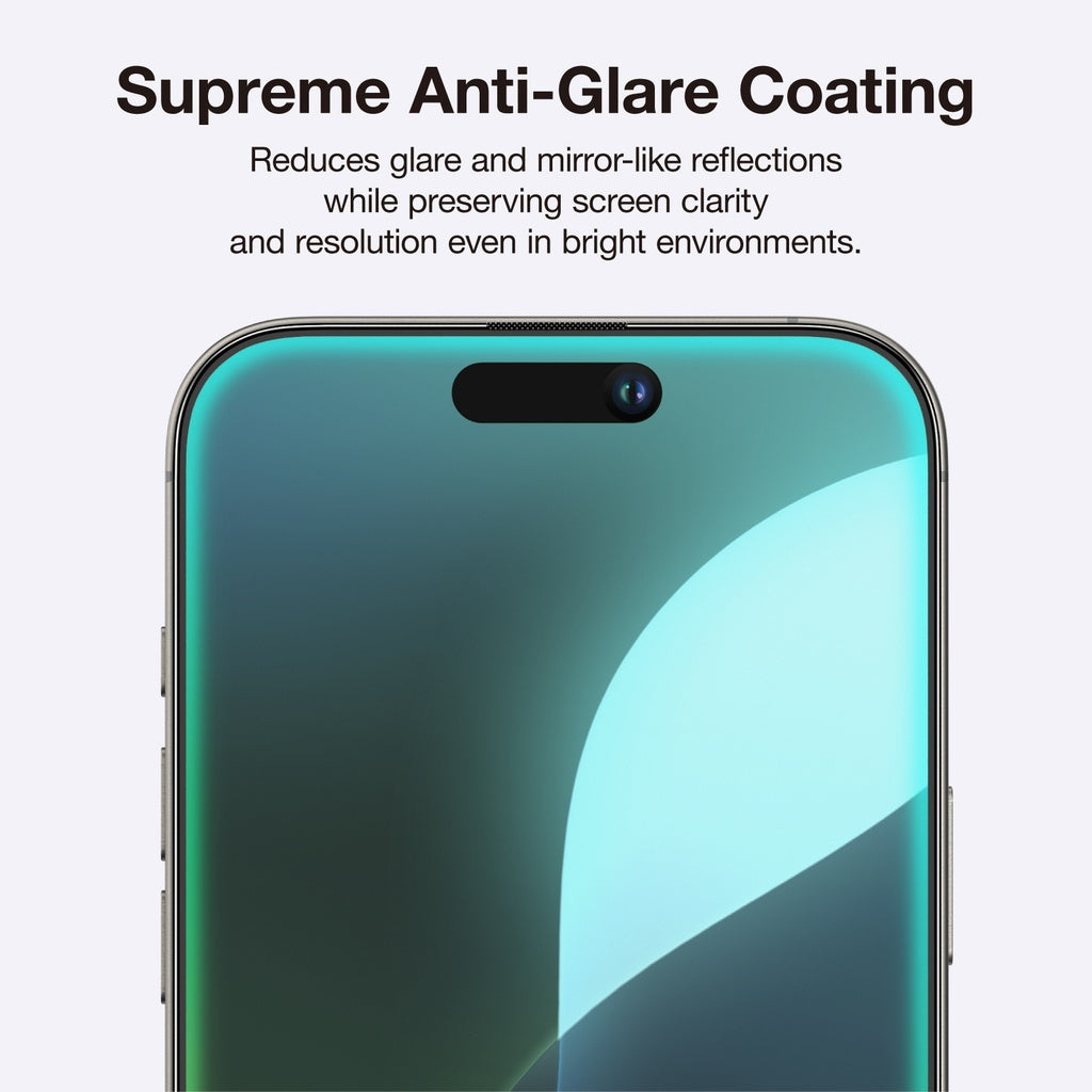AMAZING THING IPHONE 16 SERIES 2.75D FULLY COVERED DUST FILTER TITAN GLASS CLEAR