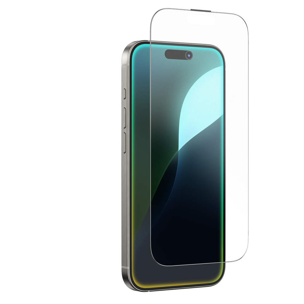 AMAZING THING IPHONE 16 SERIES 2.75D FULLY COVERED DUST FILTER TITAN GLASS CLEAR