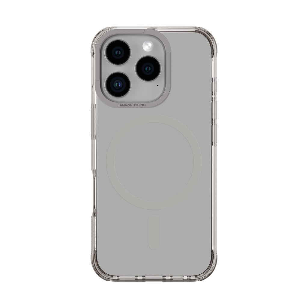 AMAZINGTHING OMNI MAGSAFE DROP PROOF CASE FOR IPHONE 16 SERIES - GREY