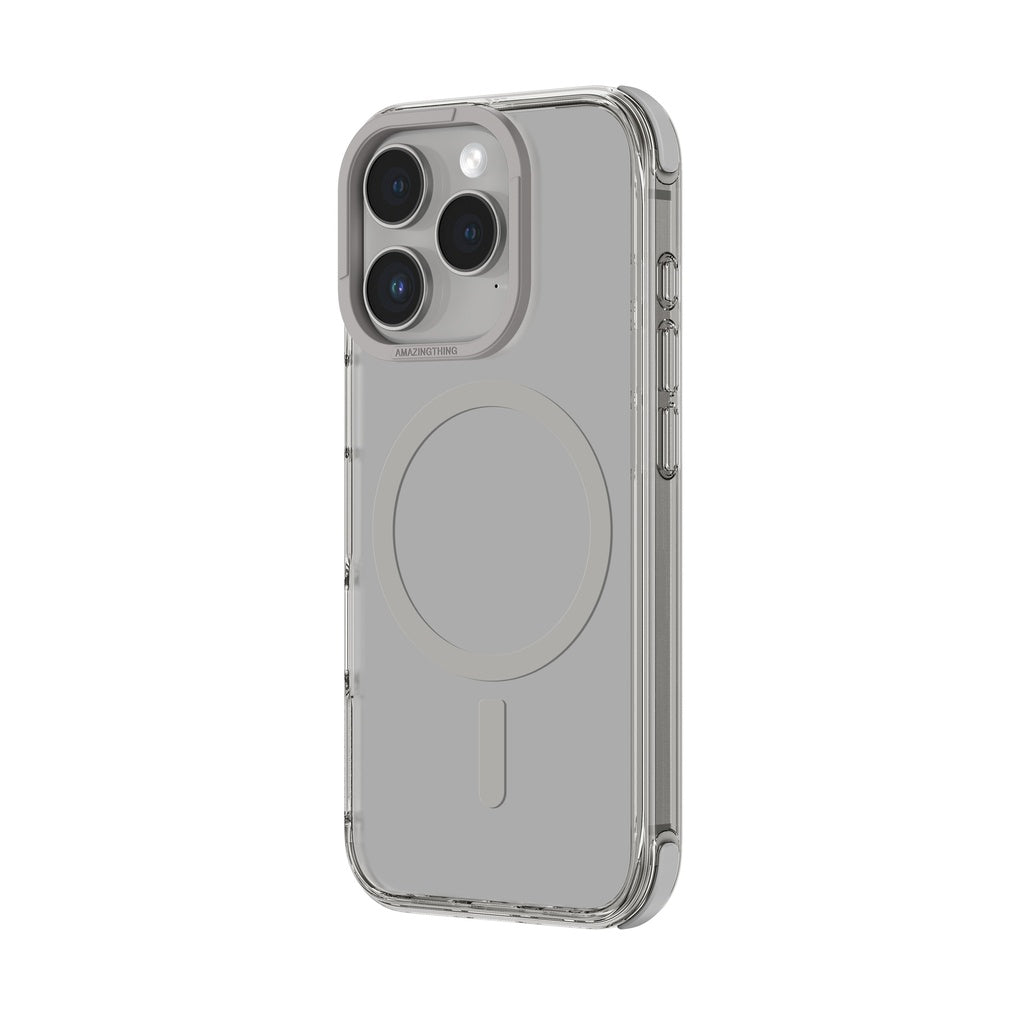 AMAZINGTHING OMNI MAGSAFE DROP PROOF CASE FOR IPHONE 16 SERIES - GREY