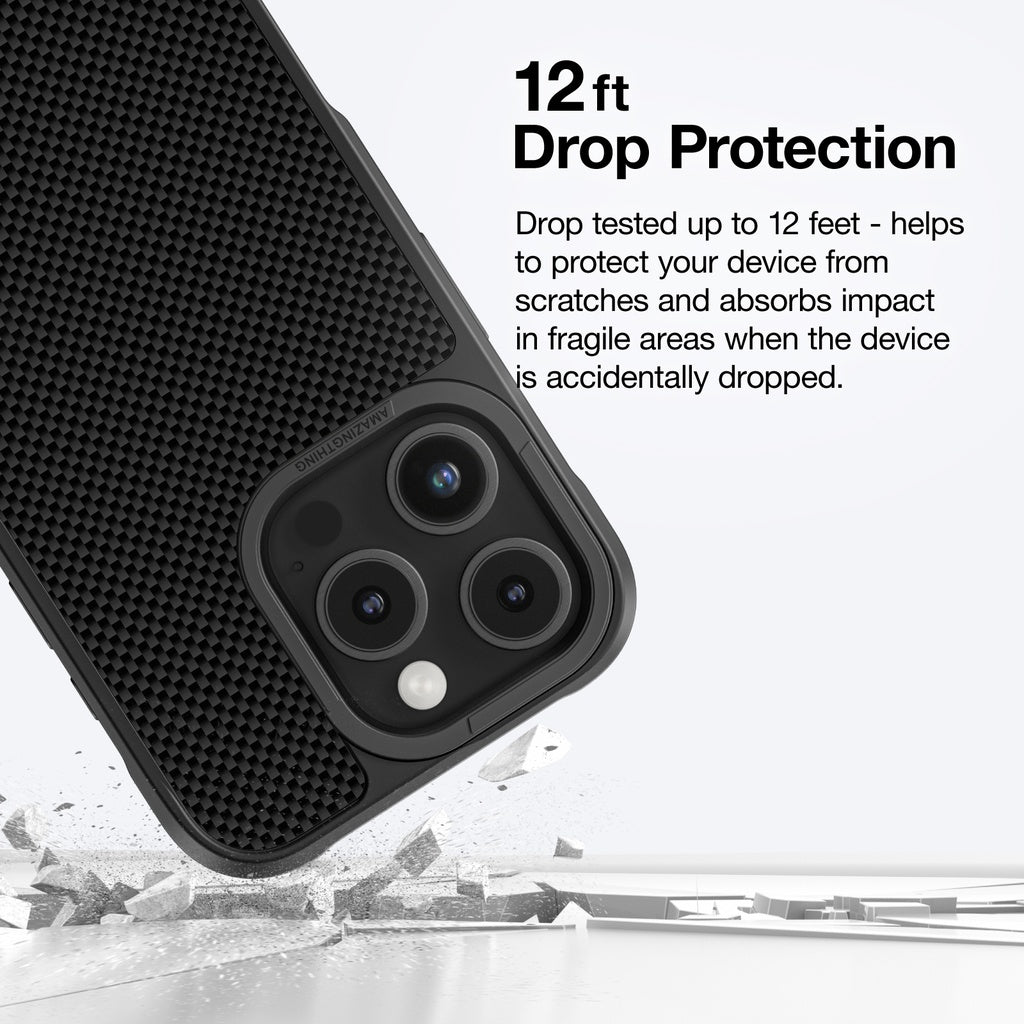 AMAZINGTHING TITAN MAX MAGSAFE DROP PROOF CASE FOR IPHONE 16 SERIES HIGH TECH FIBER 600D