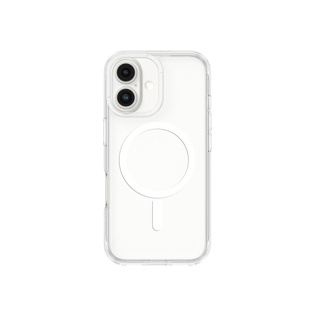 AMAZINGTHING MINIMAL MAGSAFE DROP PROOF CASE FOR IPHONE 16 SERIES - CLEAR