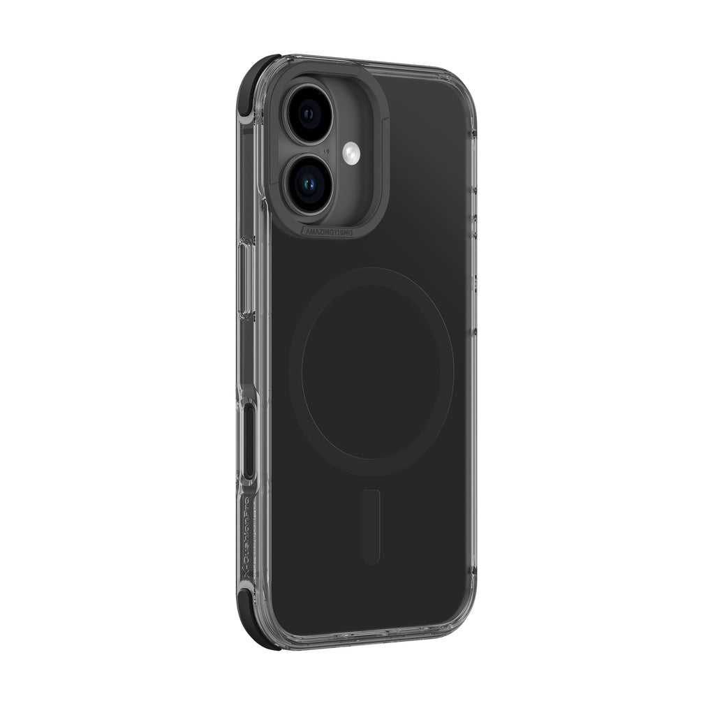 AMAZINGTHING OMNI MAGSAFE DROP PROOF CASE FOR IPHONE 16 SERIES - BLACK