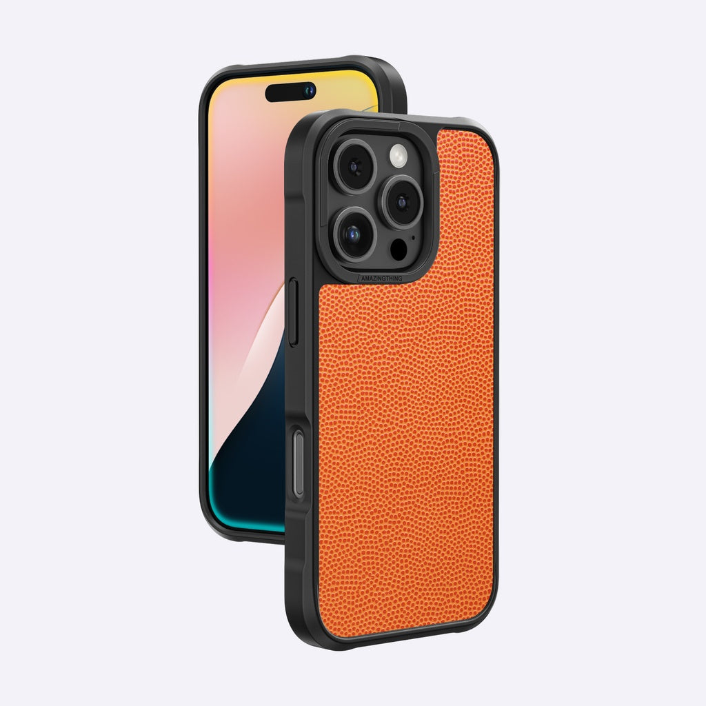 AMAZINGTHING GLAMOUR MAGSAFE DROP PROOF CASE FOR IPHONE 16 SERIES - ORANGE