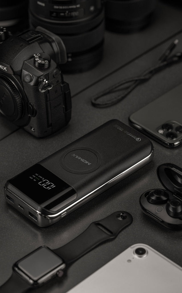 MOMAX Q.POWER AIR 2+ 20000mAh WIRELESS POWER BANK