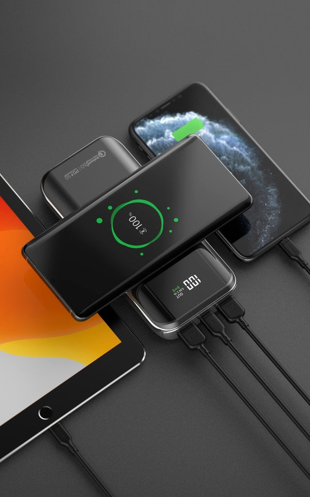 MOMAX Q.POWER AIR 2+ 20000mAh WIRELESS POWER BANK