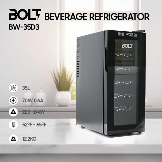 BOLT BEVERAGE REFRIGERATOR (BOTTLE COOLER) - (BW-35D3)