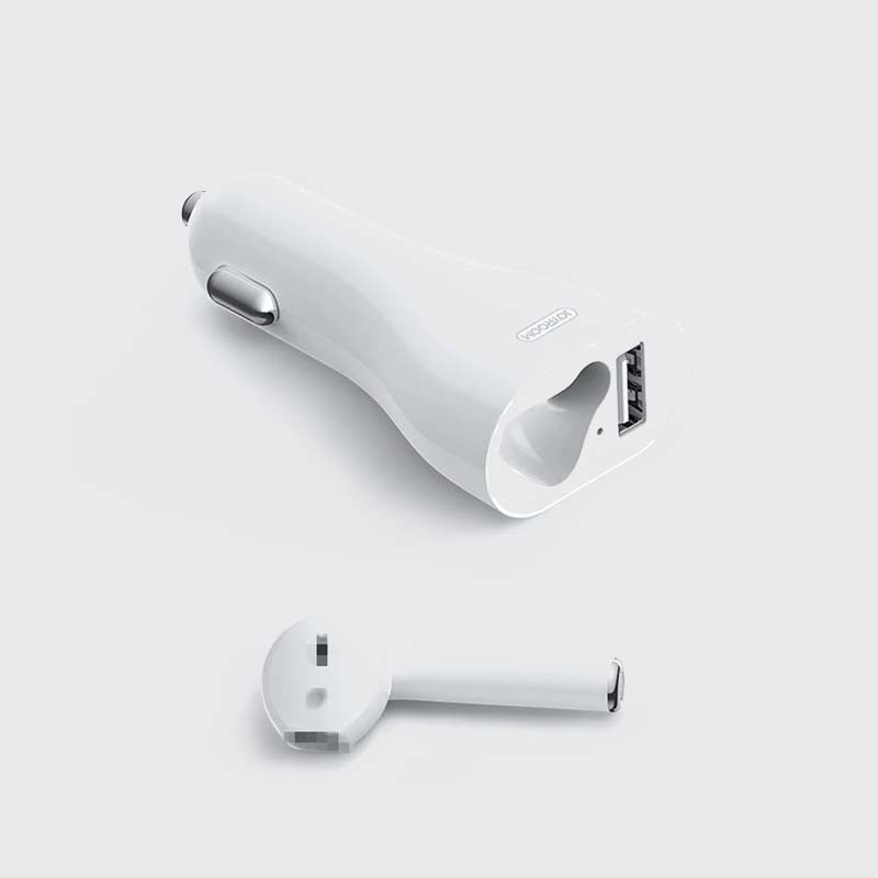 Joyroom Car Charger with Wireless Earphone