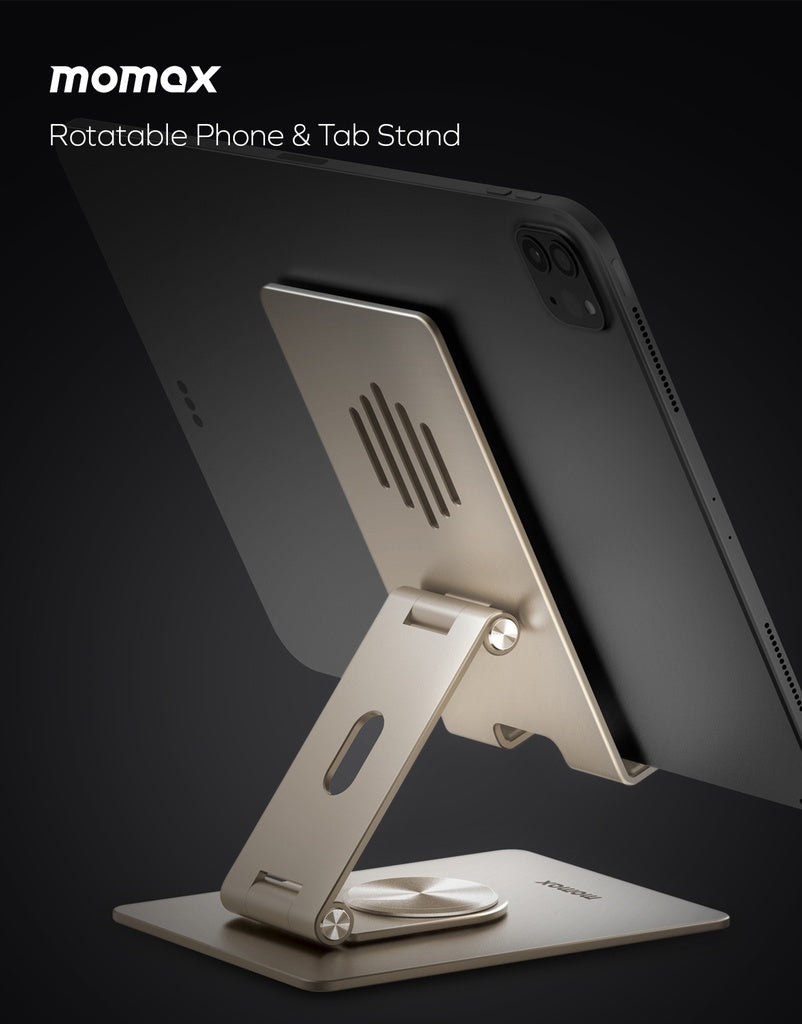 MOMAX FOLD STAND ROTATABLE PHONE AND TABLET STAND