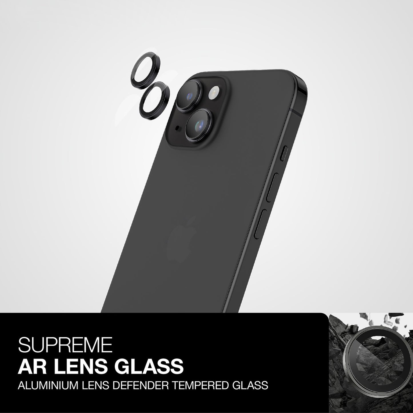 AMAZING THING IPHONE 15 /15 PLUS 2023 AR 2 LENS GLASS