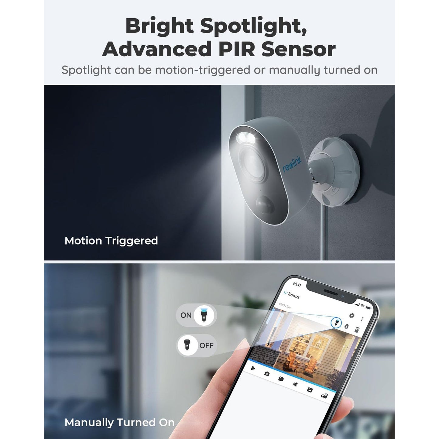 Reolink Lumus - Outdoor Security Camera